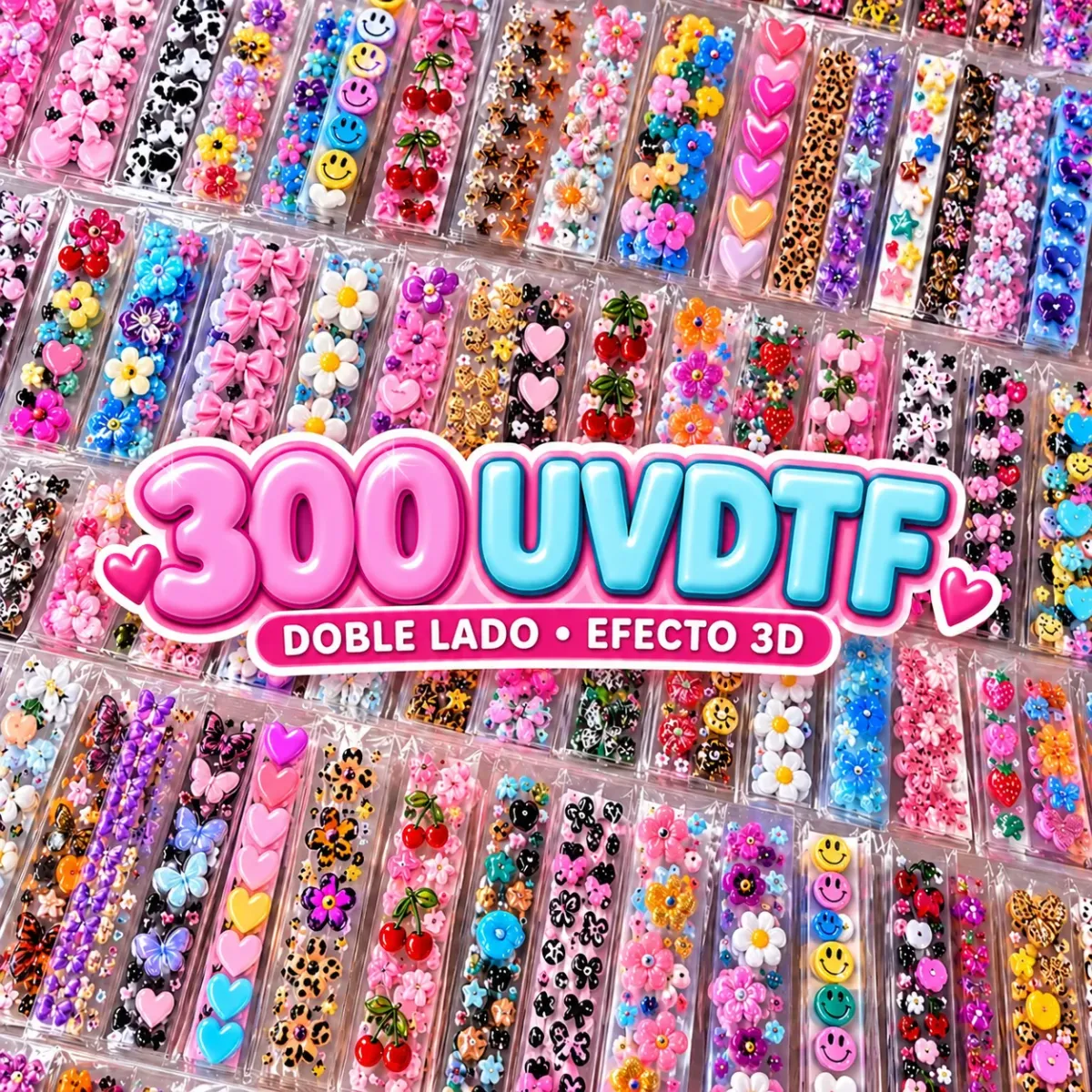 300 uvdtf doble lado 3D